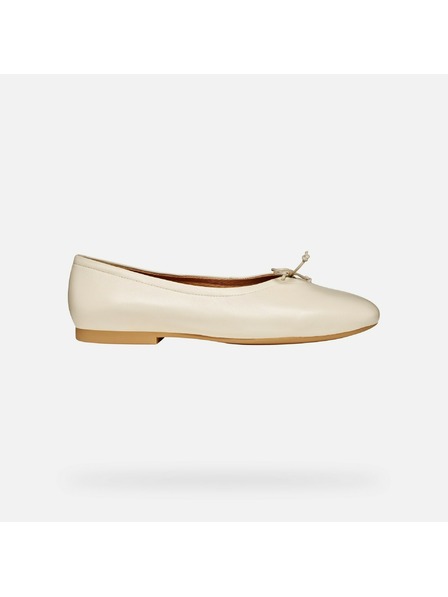 Geox Creme Damen Ballerinas Geox New Palmaria