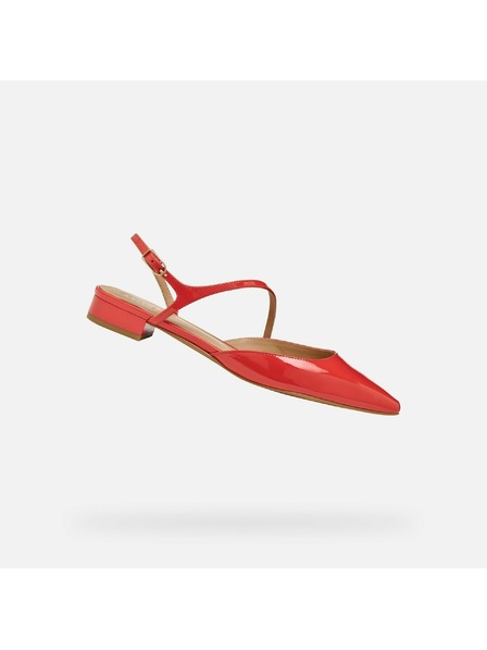 Geox Rot Damen Ballerinas Geox Giselda15