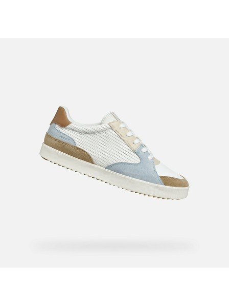 Geox Weiße Damen Geox Blomiee Turnschuhe