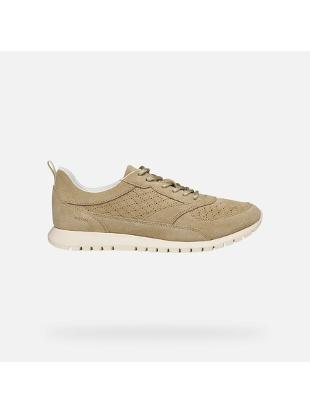 Geox Beige Damen-Sneaker Geox Sukie 2.0