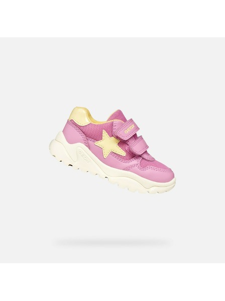 Geox Rosa Mädchen-Sneaker Geox Ciufciuf