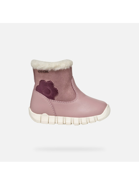 Geox Rosa Mädchen Winterschuhe Geox Iupidoo