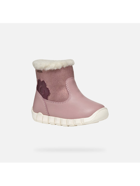 Geox Rosa Mädchen Winterschuhe Geox Iupidoo