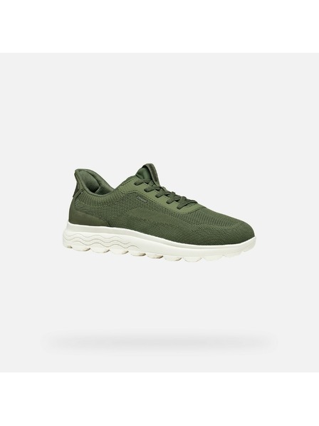 Geox Khaki Herren-Sneaker Geox Spherica Plus Fast in