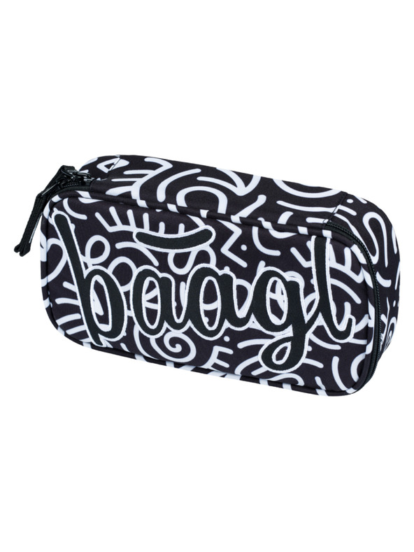 BAAGL  Schwarzes Schulmäppchen Baagl Element