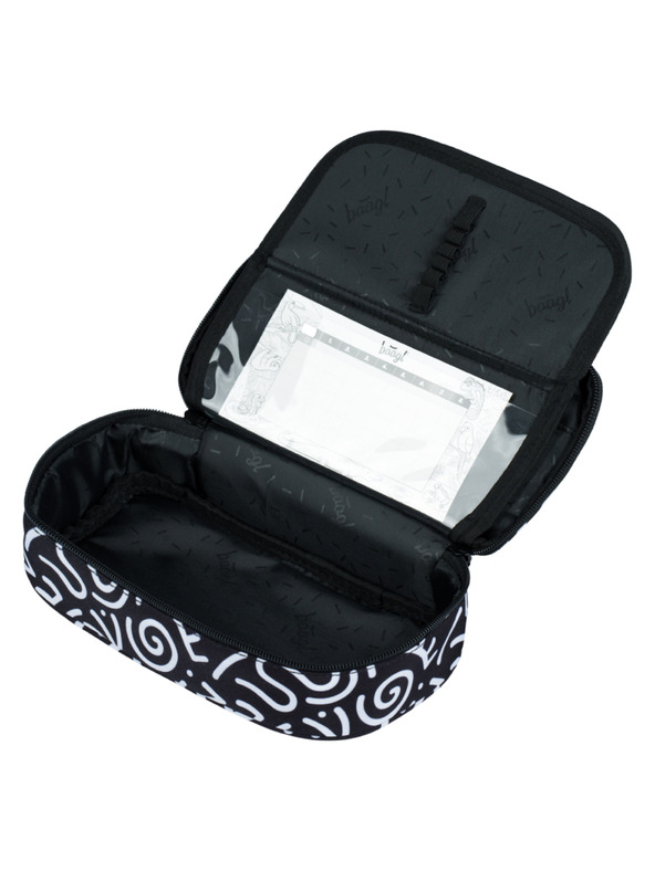 BAAGL  Schwarzes Schulmäppchen Baagl Element