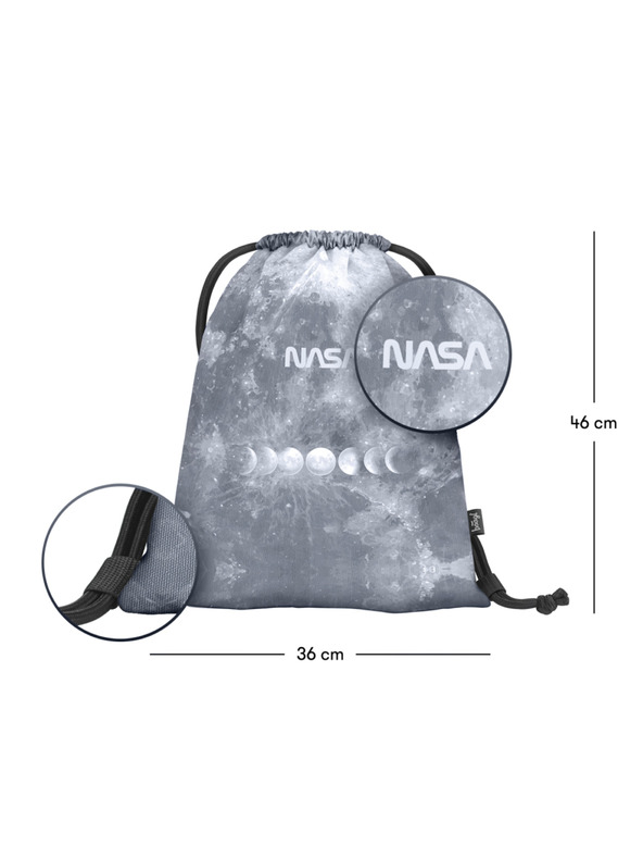 BAAGL  Grau Tasche Baagl NASA Grau