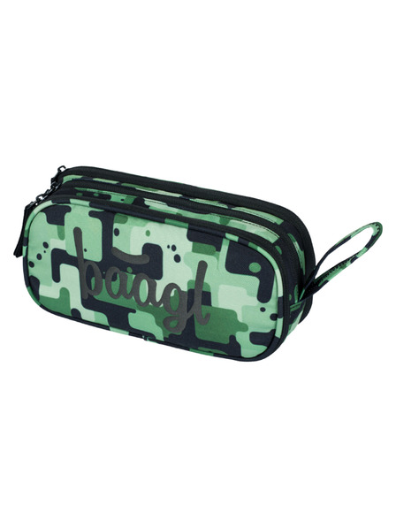 BAAGL  Grünes Schüler-Federmäppchen etue Baagl Grün