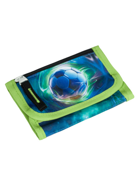 BAAGL  Blaues Neck Wallet Fußball Baagl