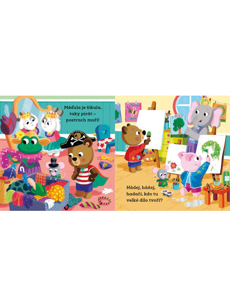 BAAGL  TEDDY CLEVER WIRD SCHULKIND – Bilder mit beweglichen Elementen