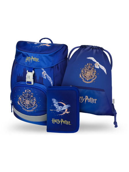 BAAGL  BAAGL SET 3 Airy Hogwarts Hedwig: Rucksack, Federmäppchen, Beutel