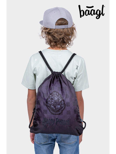 BAAGL  BAAGL SET 3 Core Harry Potter Hogwarts schwarz: Rucksack, Federmäppchen, Beutel