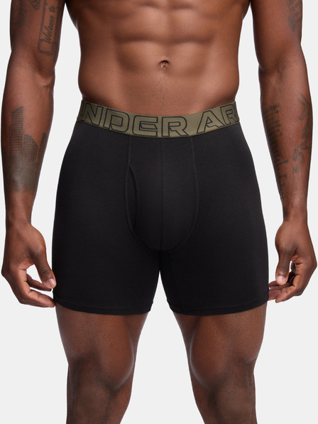 Under Armour Herren-Boxershorts Under Armour M UA Perf Cotton 6in (3 Stück)