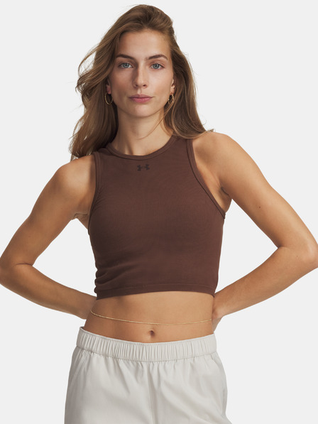 Under Armour Damen-Tank Under Armour Seamless Cotton Hand Tank-BRN