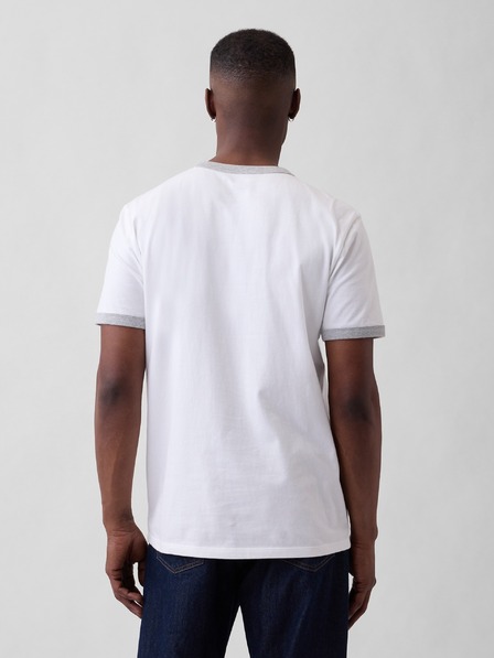 GAP T-Shirt mit Brusttasche Everyday Soft GAP