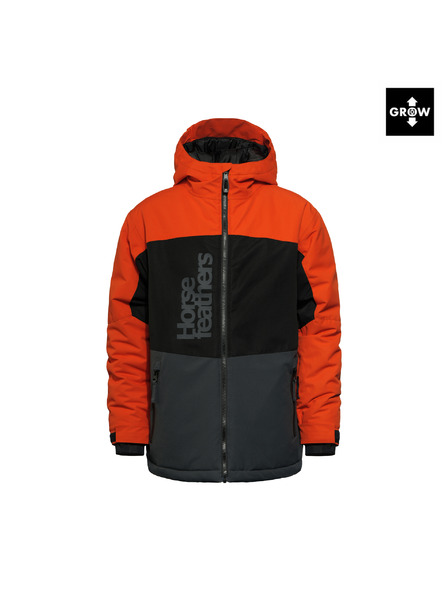 Horsefeathers Kinder-Jacke Juno - lava red