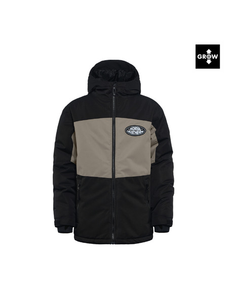 Horsefeathers Kinder-Jacke Juno - black/taupe