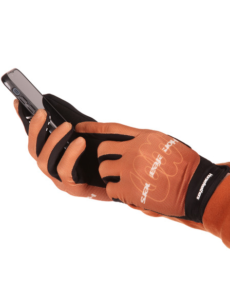 Horsefeathers Radsporthandschuhe Digger - Rust