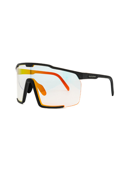 Horsefeathers Photochrome Brille Proton - Matt Black/Mirror Red