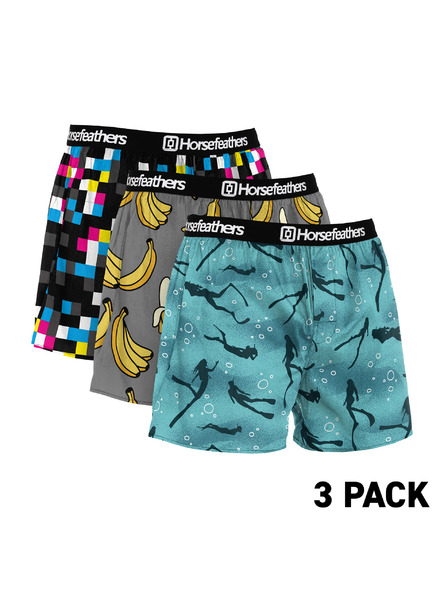 Horsefeathers Boxershorts Frazier 3er Pack - Bundle 10