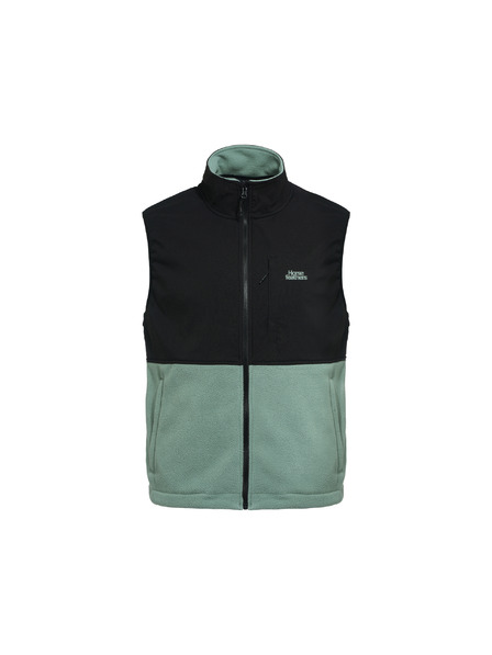 Horsefeathers Fleece-Weste Duval - iceberg green