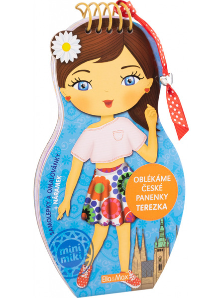 ELLA & MAX Wir kleiden tschechische Puppen TEREZKA an – Ausmalbilder