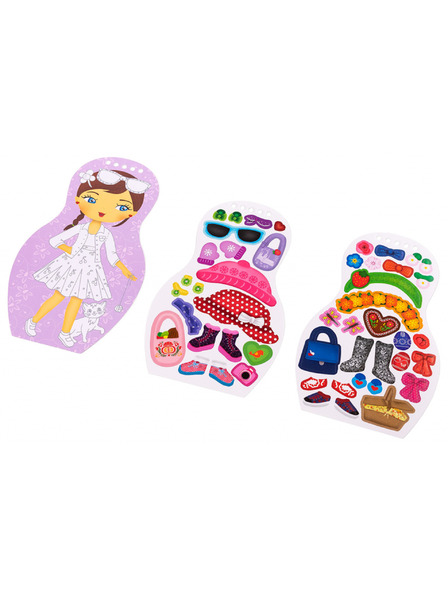 ELLA & MAX Wir kleiden tschechische Puppen TEREZKA an – Ausmalbilder