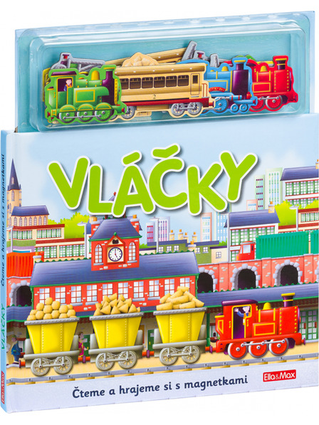ELLA & MAX ZÜGE ─ Buch mit Magneten