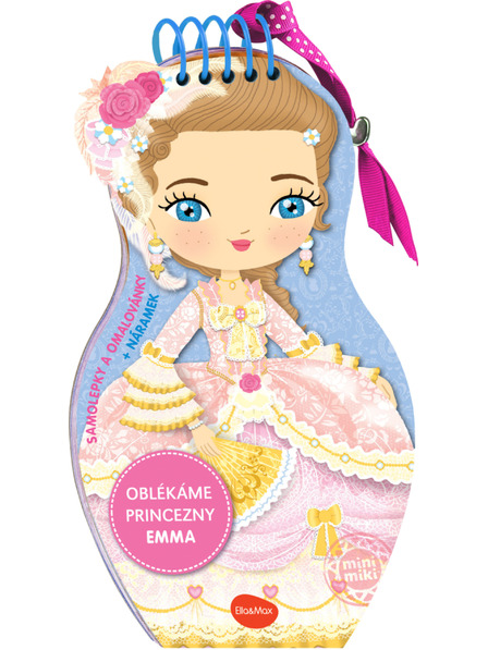 ELLA & MAX Wir kleiden Puppen PRINZESSIN EMMA – Malbuch