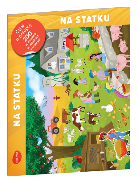 ELLA & MAX Lesen und Aufkleben – AUF DEM BAUERNHOF, Buch mit Stickern