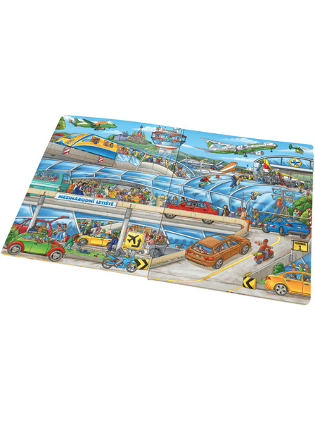 ELLA & MAX Großes Buch FLUGHAFEN für kleine Geschichtenerzähler