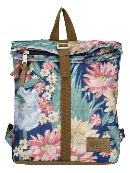 Enrico Benetti Rucksack Enrico Benetti Santiago 46214 Navy Flower