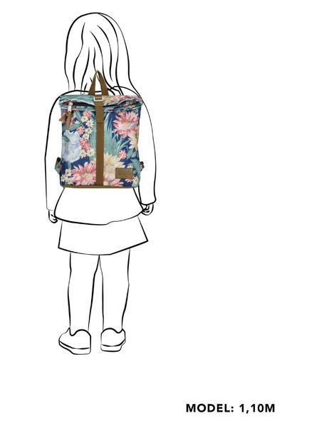 Enrico Benetti Rucksack Enrico Benetti Santiago 46214 Navy Flower