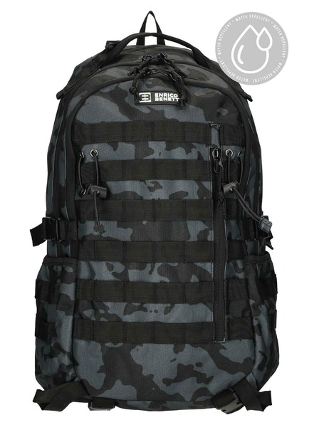 Enrico Benetti Rucksack Enrico Benetti Arizona 47244 Black Camouflage