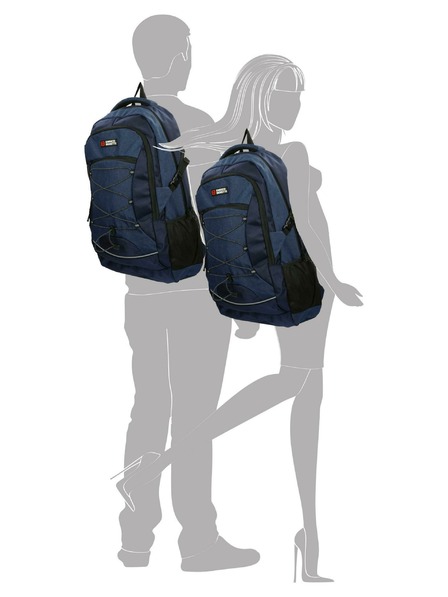 Enrico Benetti Rucksack Enrico Benetti Yellow Stone 62128 Navy