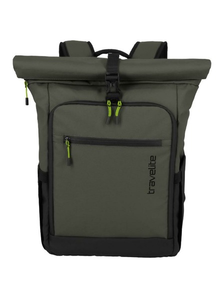 Travelite Rucksack Travelite Briize Backpack M Roll-Up Khaki