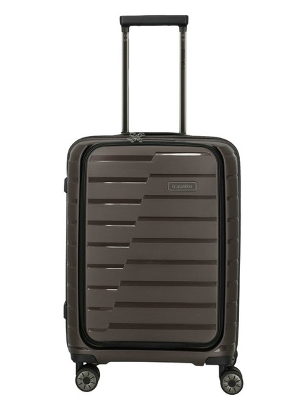 Travelite Reisekoffer Travelite Air Base 4w S Front pocket Coffee