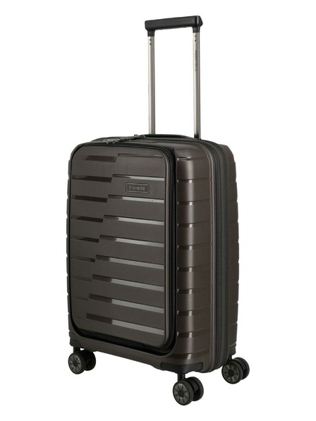 Travelite Reisekoffer Travelite Air Base 4w S Front pocket Coffee