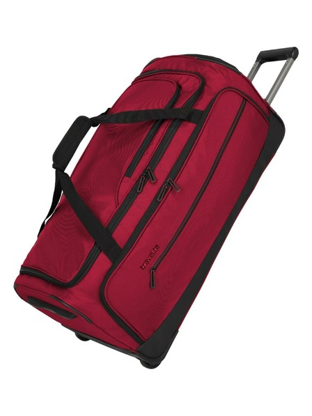 Travelite Reisetasche Travelite Crosslite 5.0 Wheeled Duffle L Red