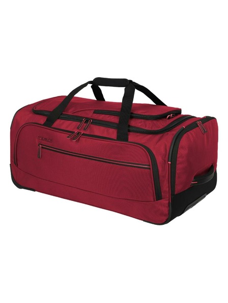 Travelite Reisetasche Travelite Crosslite 5.0 Wheeled Duffle M Red