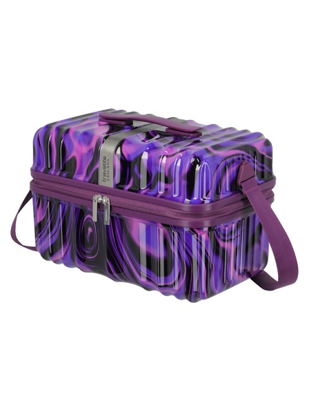 Travelite Kosmetikkoffer Travelite Lascana Edition Beautycase Purple Swirl