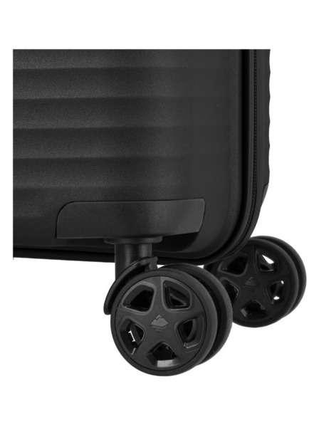 Travelite Travelite Air Stripe S Slim Schwarz