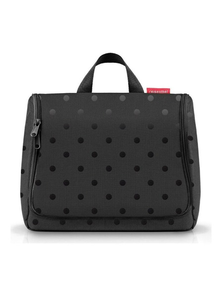Reisenthel Kosmetiktasche Reisenthel Toiletbag XL Glossy dots black
