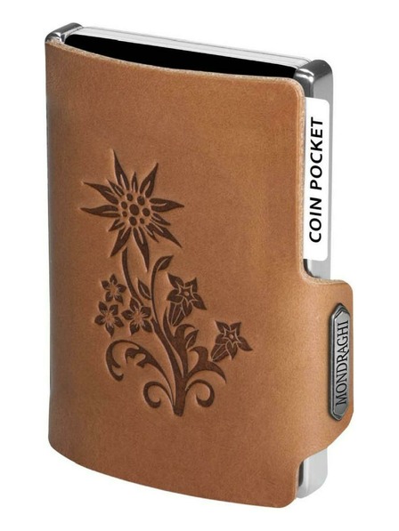 Mondraghi Geldbörse Mondraghi Silhouette Edelweiss Caramel