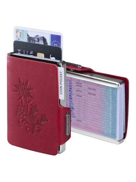 Mondraghi Geldbörse Mondraghi Silhouette Edelweiss Red