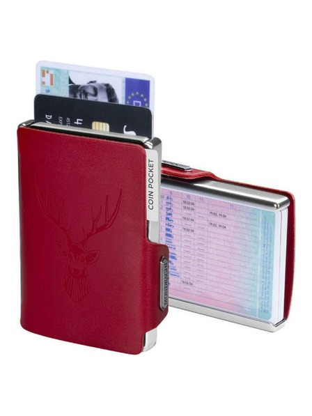 Mondraghi Geldbörse Mondraghi Silhouette Classic Deer Red