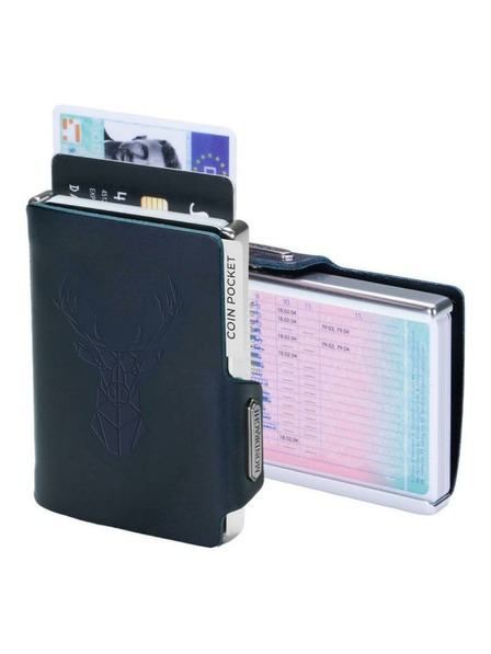 Mondraghi Geldbörse Mondraghi Silhouette Modern Deer Blue