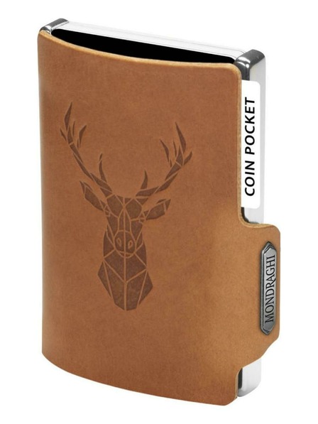 Mondraghi Geldbörse Mondraghi Silhouette Modern Deer Caramel