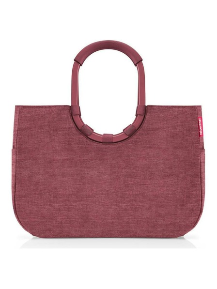 Reisenthel Handtasche Reisenthel Loopshopper L Twist maroon