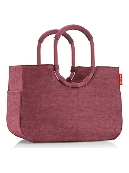 Reisenthel Handtasche Reisenthel Loopshopper L Twist maroon